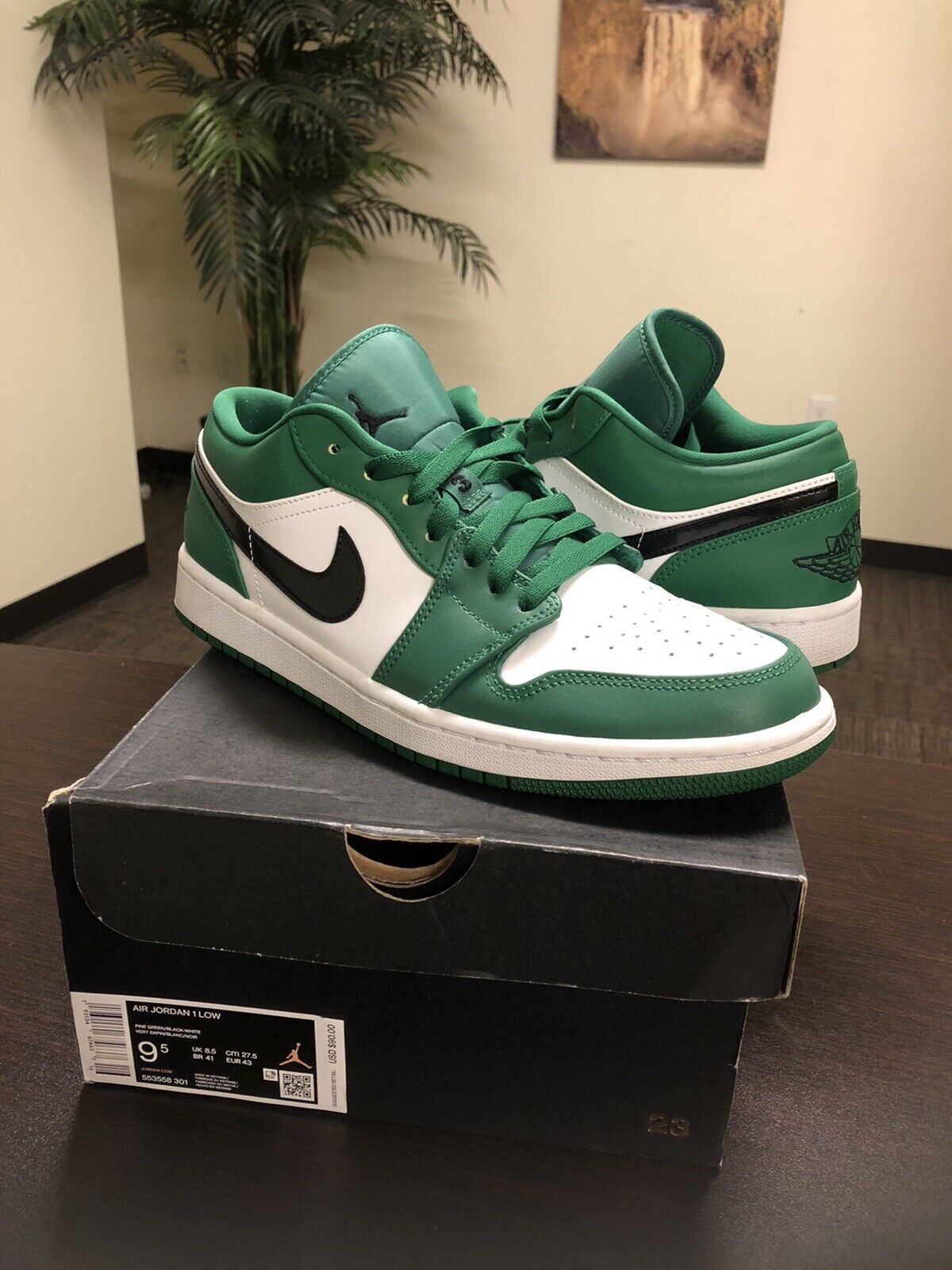 Nike Jordan 1 Low Pine Green 2020 