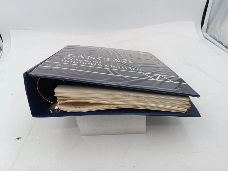 Manuale officina Lancia Delta 2^ seconda serie diagnosi impianto elettrico ed 93 - Immagine 3 di 4