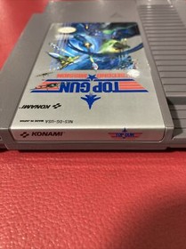Top Gun: The Second Mission NES Nintendo carrito y cubierta solamente. Probado