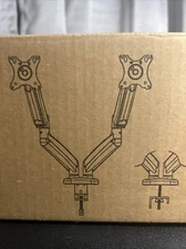 MOUNTUP Dual Monitor Desk Mount 13 to 32 Inch MU0005 NEW IN BOX SEALED