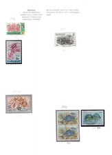 2007 - Bahamas - 1976-86 lotto di Michel n. 402 - 628 timbrati