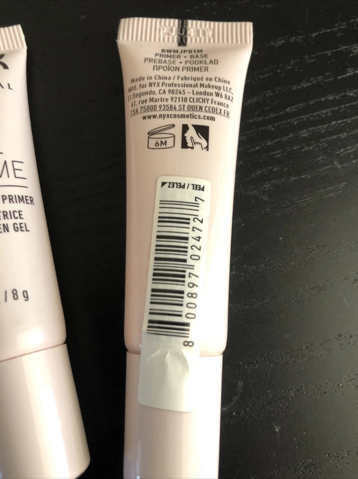 Pack of 2 NYX Bare With Me Hydrating Jelly Primer (New, 0.28 oz) - Image 3 of 3