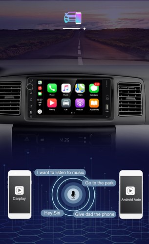 For Toyota Landcruiser Hiace Corolla Android Car Stereo CarPlay DSP DAB+2GB+32GB - Picture 4 of 17