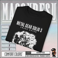 Image of Metal Gear Solid 3: Snake Eater [Two-Tone] Premium T-Shirt - Big Boss Solid PS2