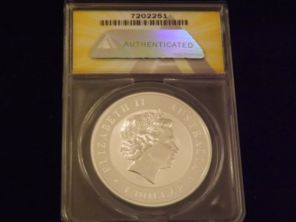 2011-P      Kookaburra           Australia         ANACS    MS 70 - Image 2 of 2