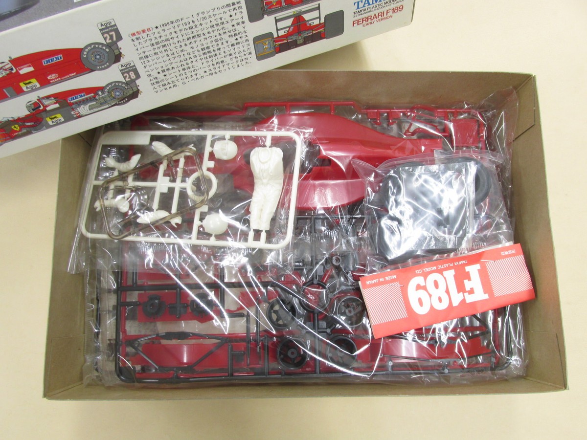 Tamiya Ferrari F189 Early Version Model Kit 1/20 Scale Item #20023