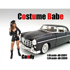 COSTUME BABE CANDY FIGURE FOR 1:24 SCALE MODELS BY AMERICAN DIORAMA 23919