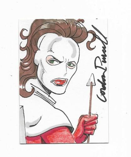 2011 Breygent Vampirella ~ Artist Sketch Card Gordan Purcell