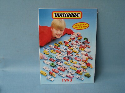Matchbox 1993 Katalog selten Superfast Convoy 15cm Spielzeug Modell Display Junge Katalog