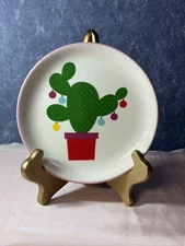 IQ Accessories Cactus Xmas Tree 6" plate 1941x