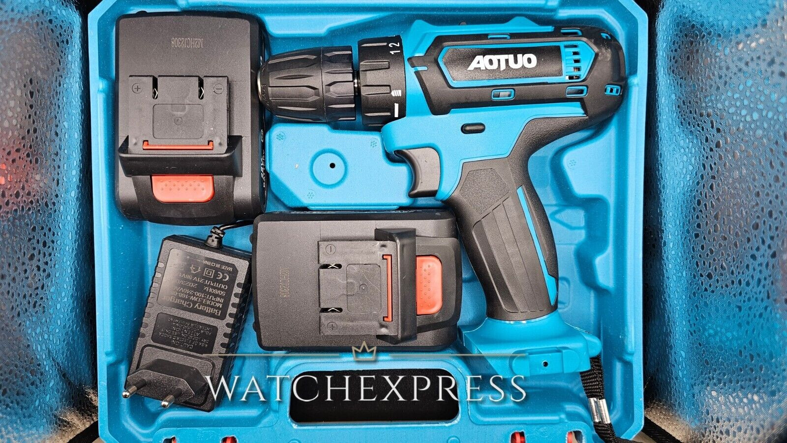TRAPANO AVVITATORE LLD CON 2 BATTERIE A LITIO 18V E VALIGETTA CON...