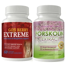 Goji Berry Supports Immune Health Supplement Forskolin Extract Weight Loss Pills