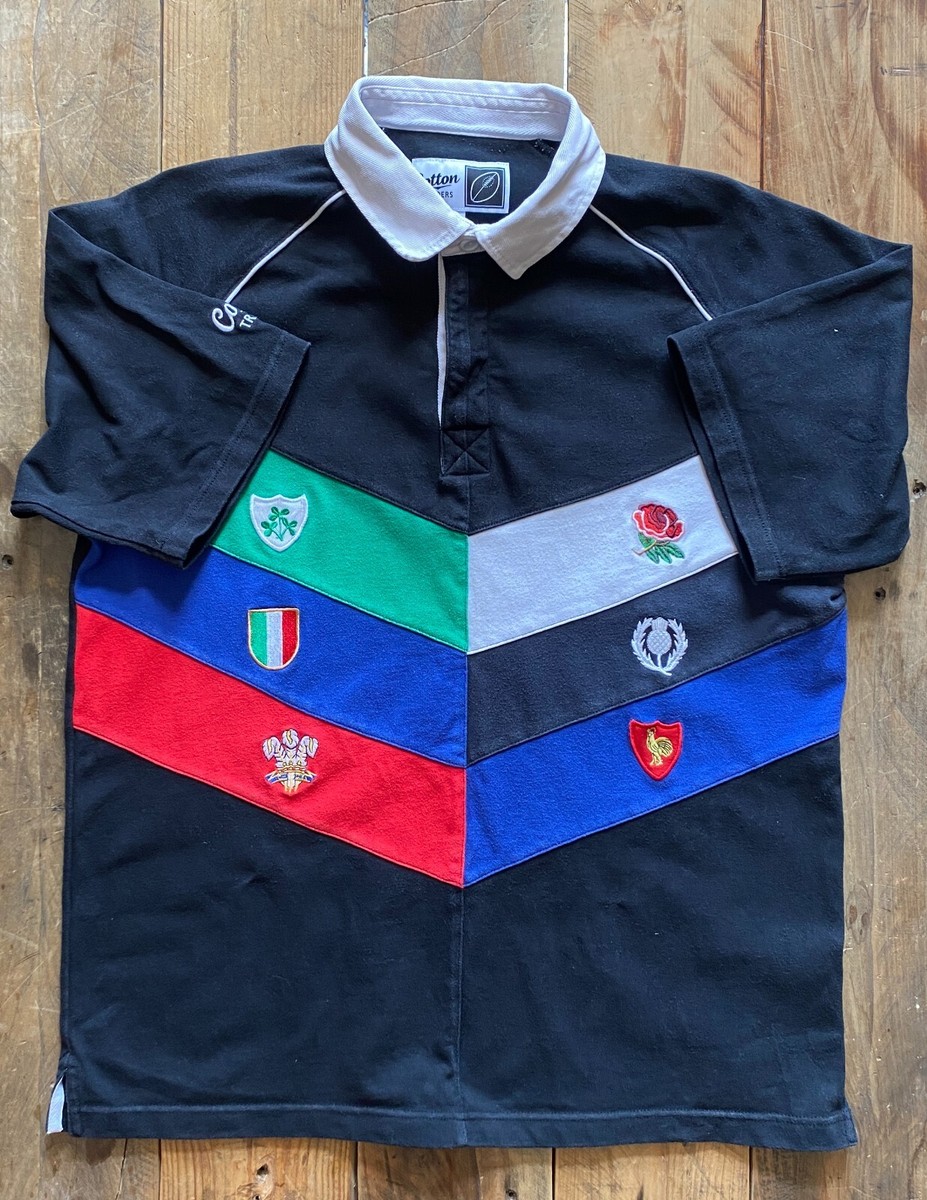 Cotton Traders Nations Rugby Shirt LEICESTER TIGERS ENGLAND RUGBY