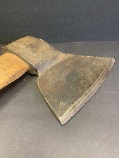 altes Zimmermannsbeil Breitbeil Balkenaxt mit Herstellermarke