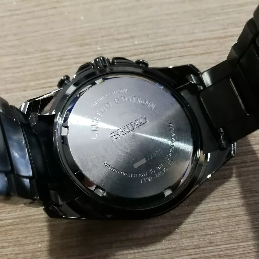 SEIKO Criteria SNDF81P1 Chronograph Sapphire Limited Edition Men s