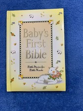 Baby's First Bible by Melody Carlson and Tracy Harrast 2002, Hardcover 