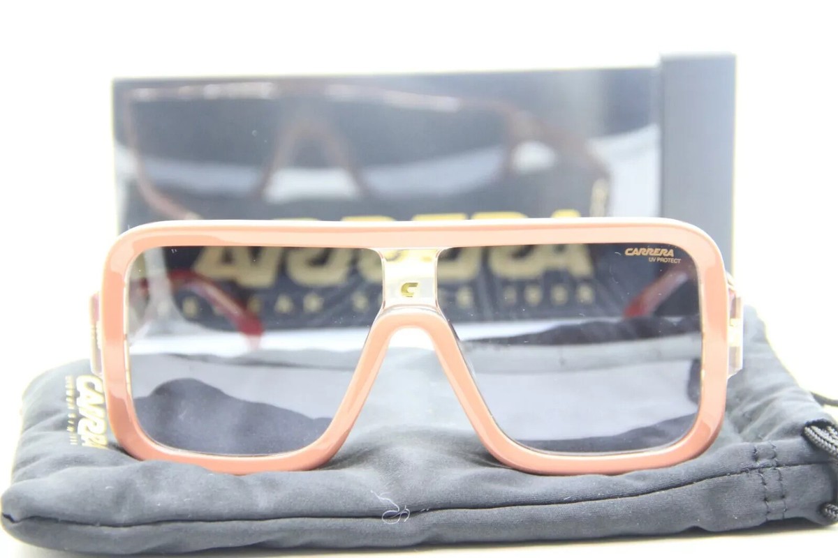 NEW CARRERA FLAGLAB 14 3R79O PINK GOLD AUTHENTIC SUNGLASSES 