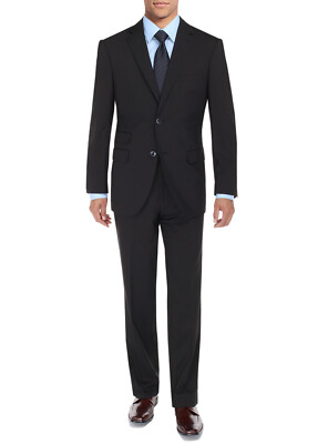 DTI BB Signature Mens Two Button 2 Piece Suit Ticket Pocket Jacket With