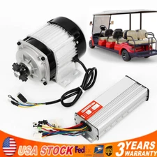 48V DC Brushless Electric Motor Kit For Scooter E-bike Go Kart ATV w/Controller