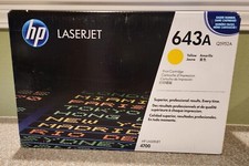 New Sealed Genuine HP 643A Q5952A Yellow Toner