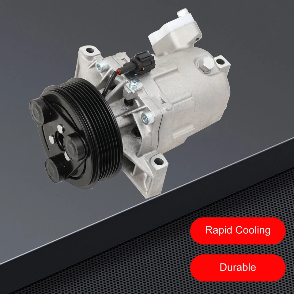 AC Compressor for Nissan Versa 2009-2010/2007-2010 | 2007-2015 Nissan Tiida 1.8L - Image 3 of 4
