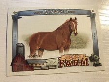 2020 Allen & Ginter Down on the Farm Horse DFH