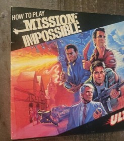 Mission: Impossible Nintendo NES Manual Only