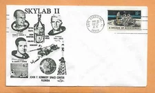 SKYLAB II LAUNCH  MAY 25,1973 CAPE+ ORBIT SPACE COVER