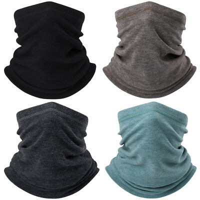 #ad Winter Fleece Neck Warmer Gaiter Windproof Breathable Balaclava Face Mask Scarf $5.97