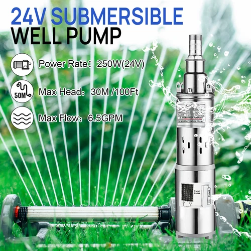 250W submersible pump, efficient water pumping for 3-inch deep well irrigation - Picture 10 of 14