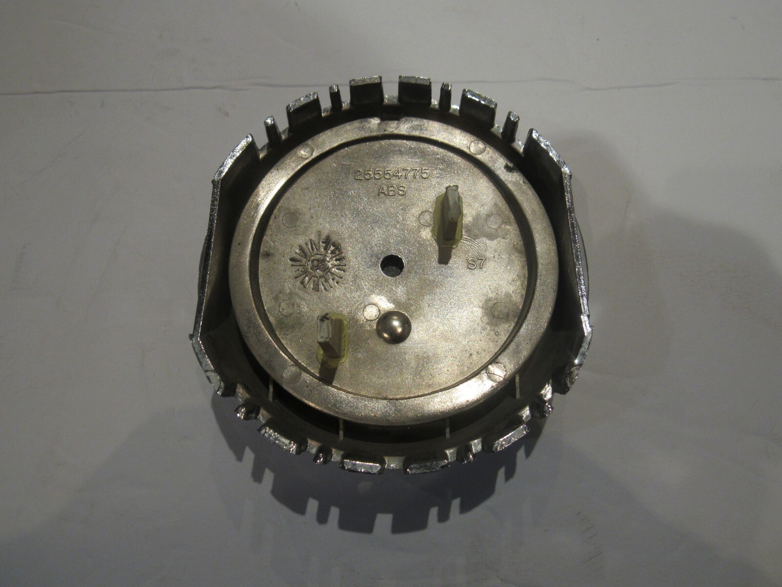 Vintage Buick Emblem Three Shields Red White Blue Logo Classic Car