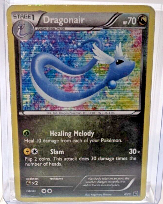 Dragonair 4/20 Dragon Vault Holo Slightly Played Good Condition