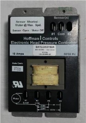 NEW Electronic Head Pressure Controller BAYLOAM102A [Hoffman Controls]