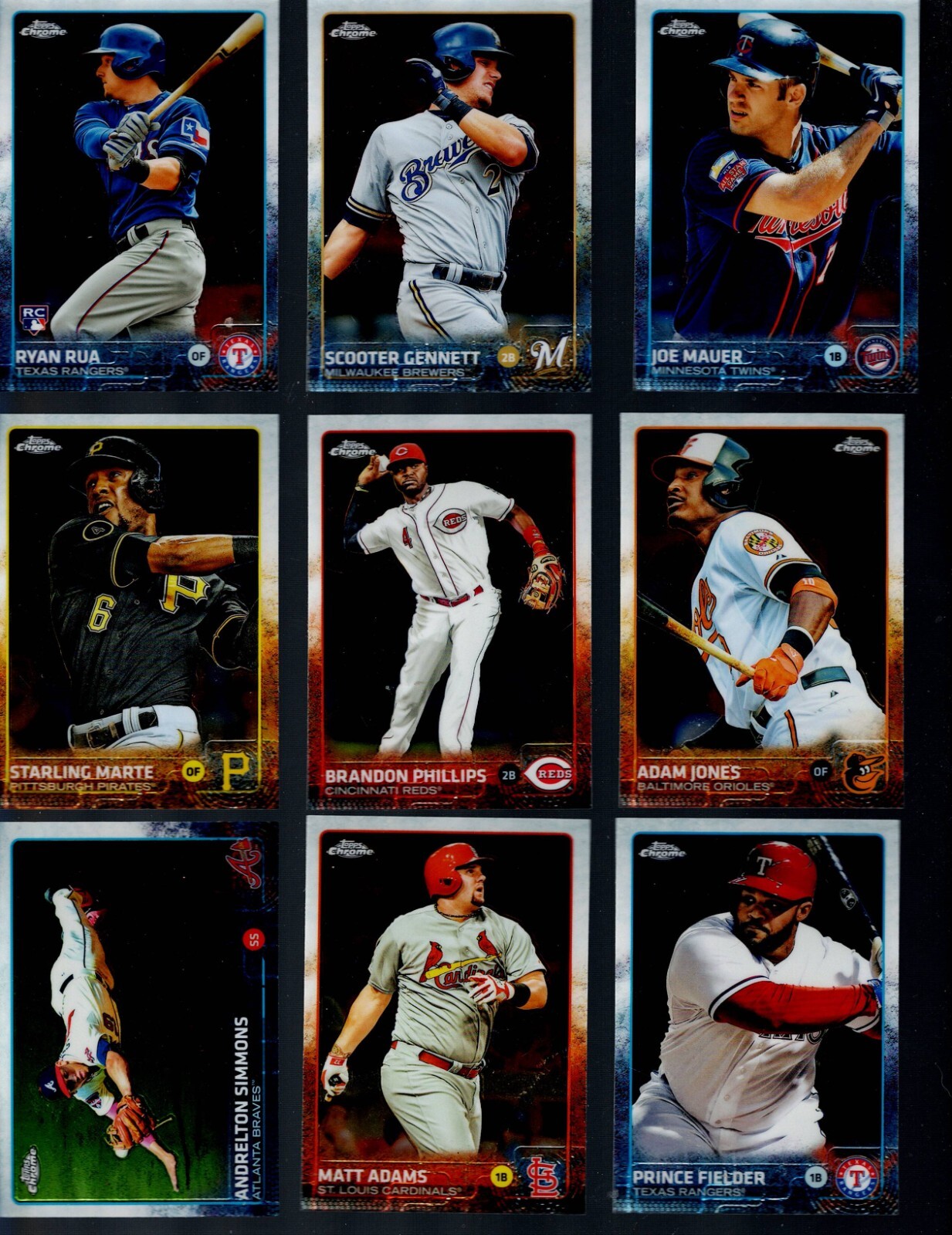 2015 TOPPS CHROME BASEBALL COMPLETE YOUR SET  1-200 BUY MORE, SAVE MORE