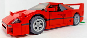 LEGO (10248) Creator Expert: Ferrari F40 - 100% Complete w/Instructions Read Des