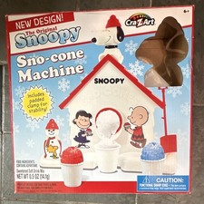 Cra-Z-Art The Original Snoopy Sno-Cone Machine Ages 6