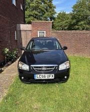 2006 Kia Cerato 1.6 Petrol Manual 5 Door Hatchback Black