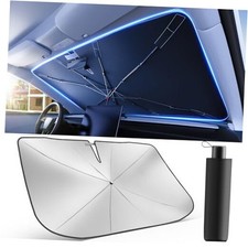  2025 Upgrade  Windshield Sun Shade Umbrella for Car X-Large 64" L x 34" W 