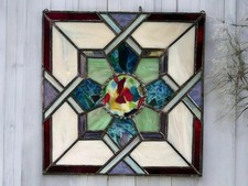 Obraz na okno Tiffany glasskuns / Secesyjny / Malarstwo na szkle / Mural / Ręcznie robiony