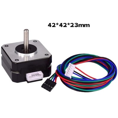 42 x 42 x 23 mm Nema 17 Schrittmotor Bipolar (17HS4023) 1,8 Grad 4,1V 1A 13 Ncm