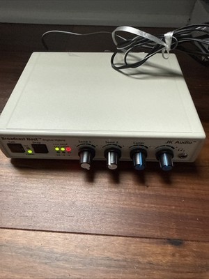 JK Audio Broadcast Host Digital Hybrid Audio Console Phone Line Interface IFB