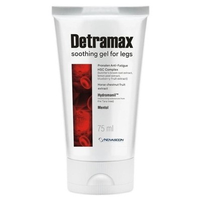 Detramax Venen und Gefäße Gel 100 ml Unterstützung bei Krampfadern & schwellenden Beinen