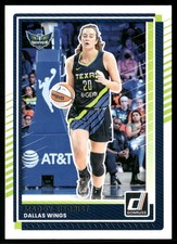 Maddy Siegrist 2025 Donruss WNBA #20 Dallas Wings