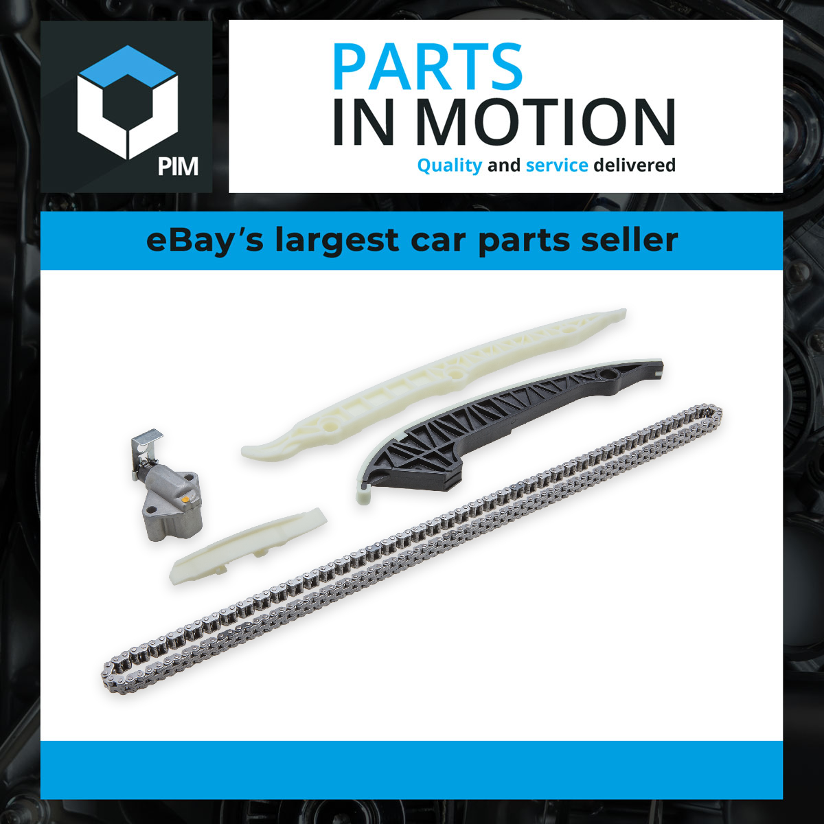 Timing Chain Kit fits VW TIGUAN 5N 2.0 13 to 18 Gates VOLKSWAGEN Quality New