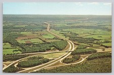Hazleton PA Big John Crossroads Interstates 80 & 81 Aerial View Postcard Hazleton PA Big John Crossroads Interstates 80 & 81 Aerial View Postcard