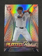 Topps Pristine Plated and Polished PP-18 Jace Jung 2025 Rookie Insert Tigers