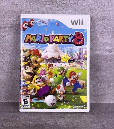 Mario Party 8 (Nintendo Wii, 2006) With Manual Tested & Working READ DESCRIPTION