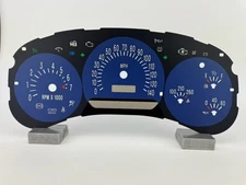 US Speedo Blue SSR Gauge Face for Clusters 2003-2005
