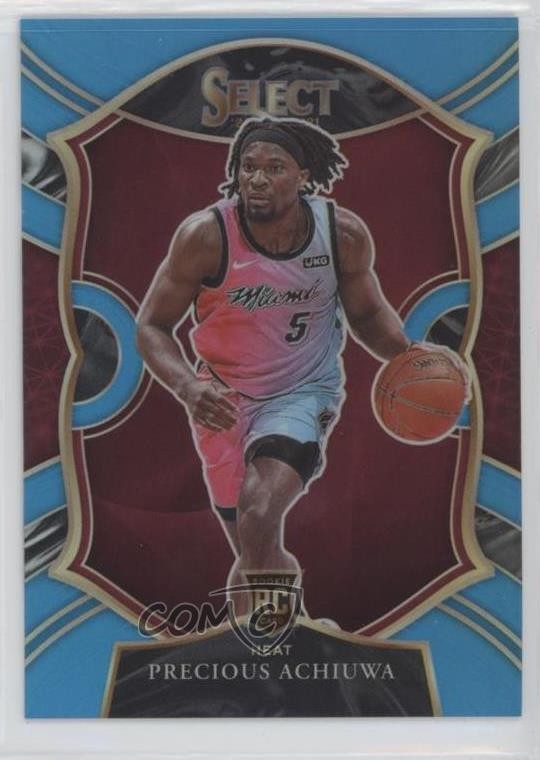 2020-21 Panini Select Concourse Light Blue Prizm 81/299 Precious Achiuwa #80 pe8