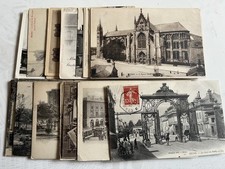 REIMS LOT DE 40 CPA DIVERSES VUES DE LA VILLE VOIR 12 PHOTOS